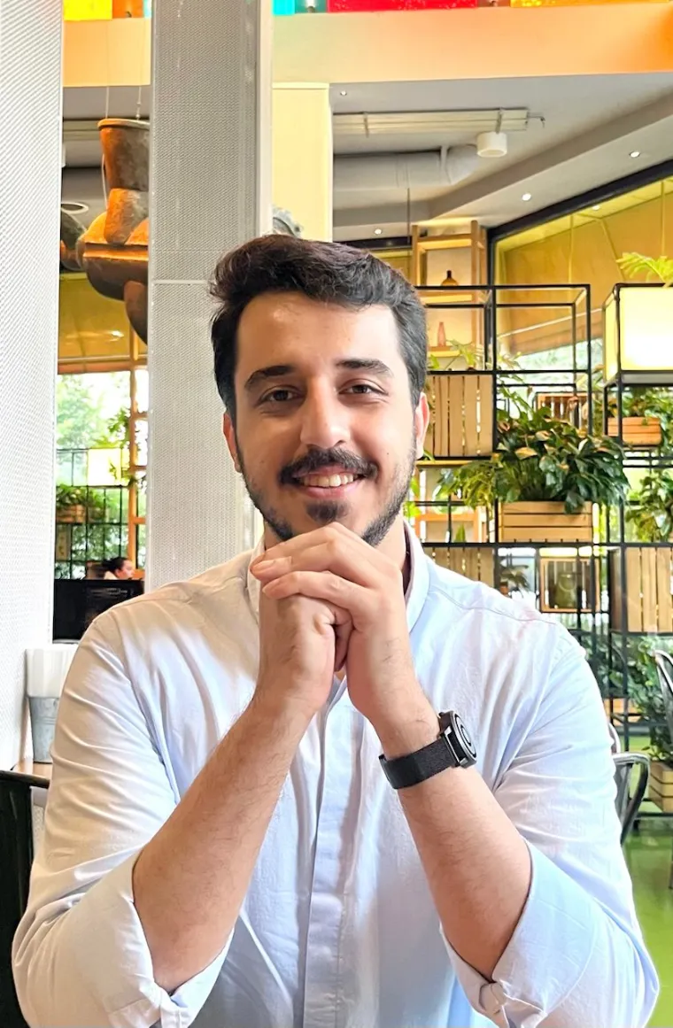 Portrait photograph of Danial Riazati